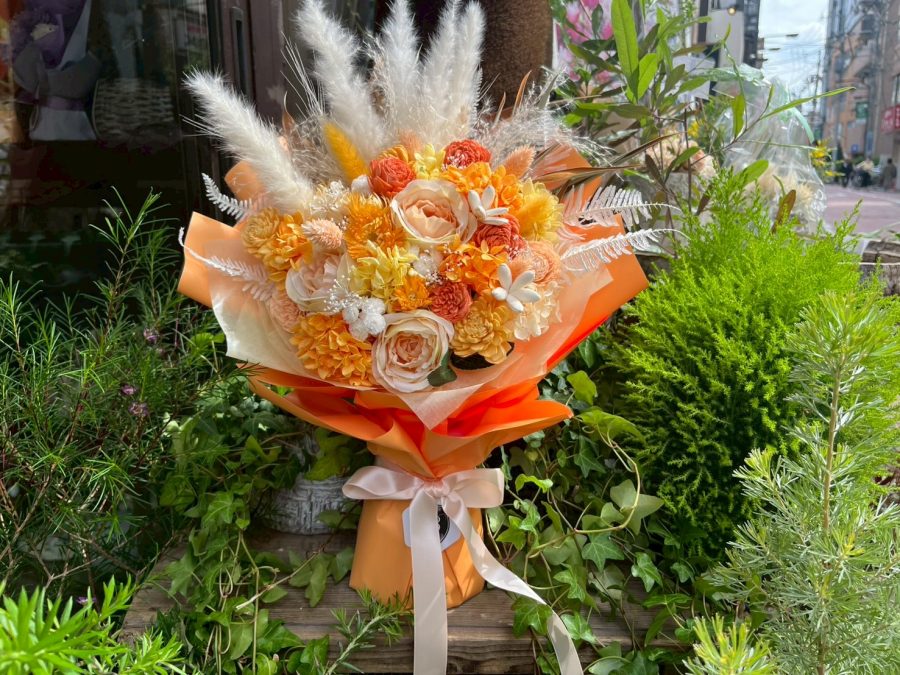 プリザーブドフラワーや高級造花　美花倶楽部　花屋　北千住　プロポーズ